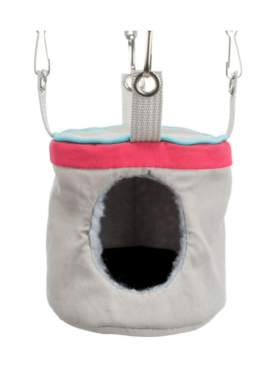 Trixie Kletterhöhle Hamster Grau Rote 10x9cm