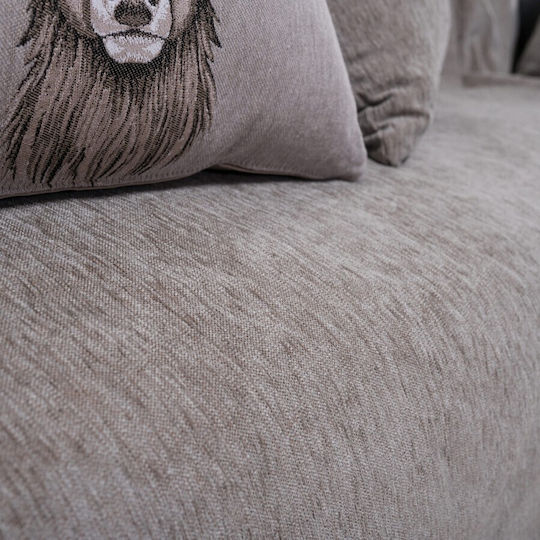 Teoran Basic Four-Seater Sofa Throw Chenille 180x350cm 07 52017275