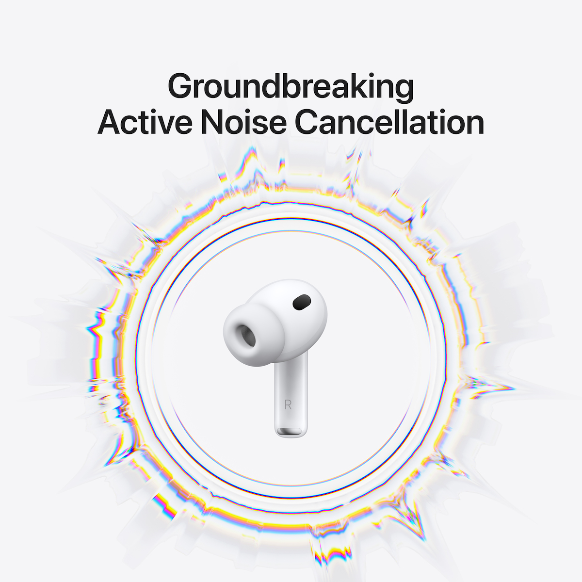 Apple AirPods Pro 3 In-ear Bluetooth Handsfree Ακουστικά με Αντοχή στον Ιδρώτα και Θήκη Φόρτισης Λευκά (MFHP4ZMA)