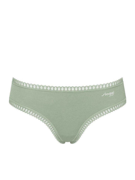 Βαμβακερά Damen Slip 3Pack Bay Leaf Mint