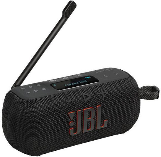 JBL Tuner 3 Waterproof Bluetooth Speaker 7W with Radio and Battery Life up to 15 hours Black