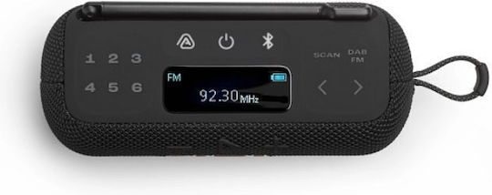 JBL Tuner 3 Waterproof Bluetooth Speaker 7W with Radio and Battery Life up to 15 hours Black