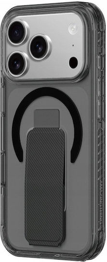 AmazingThing Titan Pro Holder Back Cover Leather Black (iPhone 17 Pro)