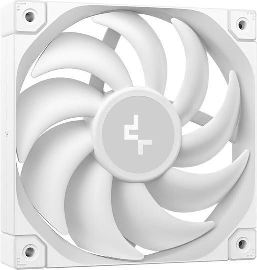 Deepcool AK400 Digital Pro Охладител за ЦПУ за Socket /A/M/4/A/M/5/1/2/0/0/1/1/5/x/1/7/0/0/ с RGB Осветление Бял