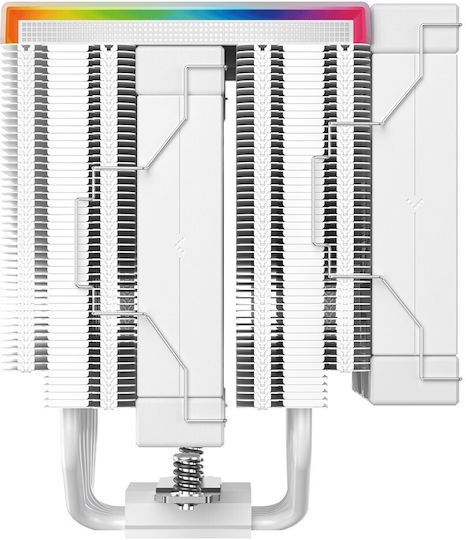 Deepcool AK620 Digital PRO CPU Kühlung Doppellüfter für Socket /A/M/4/A/M/5/1/2/0/0/1/1/5/x/1/7/0/0/ mit ARGB Beleuchtung Weiß