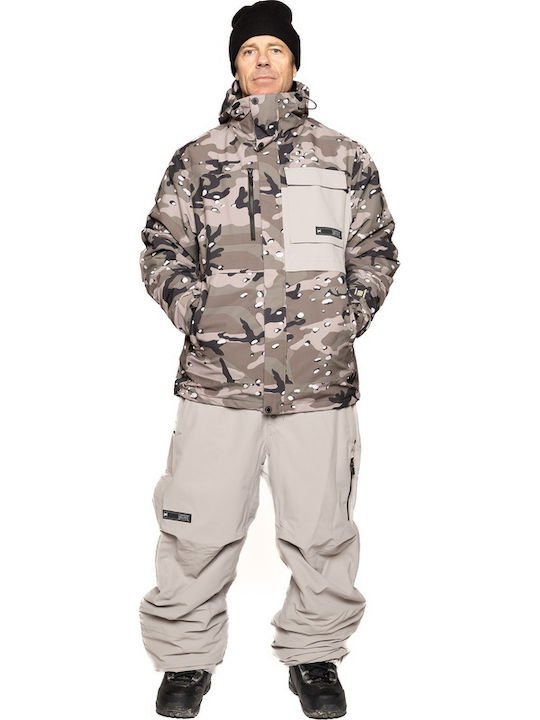 L1 I-007649-362 Ανδρικό Μπουφάν για Σκι & Snowboard Πολύχρωμο