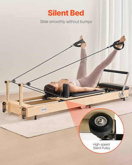Vevor Foldable Pilates Reformer Pilates-Bett