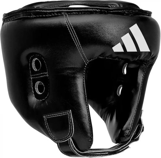 adidas Adult Open Face Boxing Headgear Black