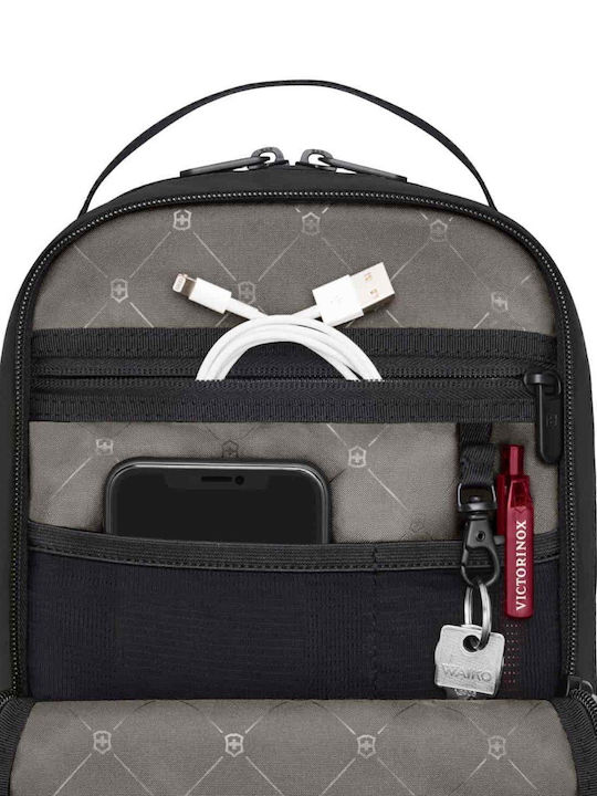 Travel Essentials Men's Shoulder Crossbody Bag Black