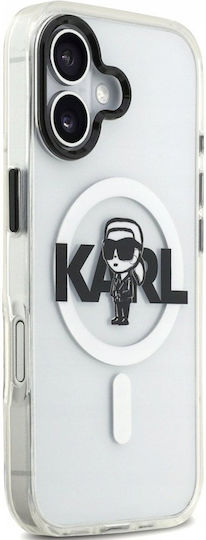 Karl Lagerfeld Back Cover Πλαστικό / Σιλικόνης Διάφανο (iPhone 17)