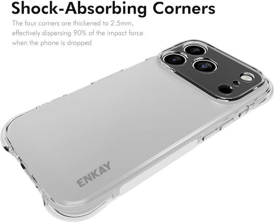 Enkay Hat-prince Back Cover Σιλικόνης Διάφανο (iPhone 18 Pro Max / 17 Pro Max)
