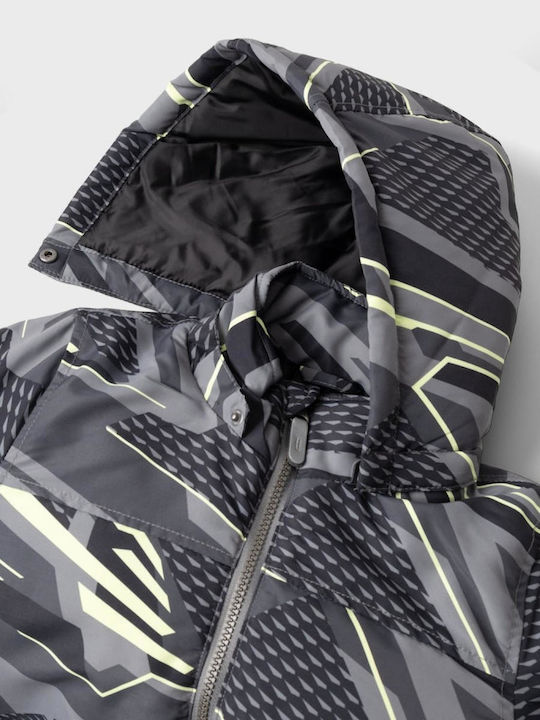 Kinderjacken & Winterjacken Lässig Kurzes mit Kapuze Geometric