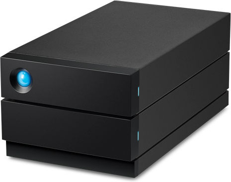 Lacie 2big RAID USB-C Външен HDD 48TB 2.5" Черен