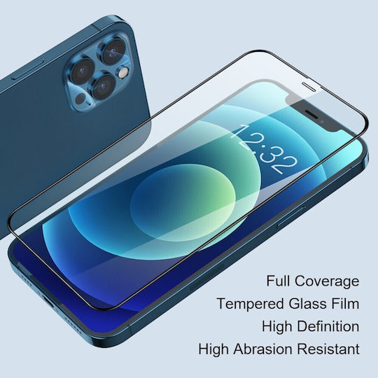 Amorus Full Face Tempered Glass (Apple iPhone 14, AMORUS)