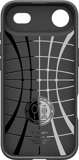 Spigen Liquid Air Umschlag Rückseite Silikon Matte Black (iPhone Air)