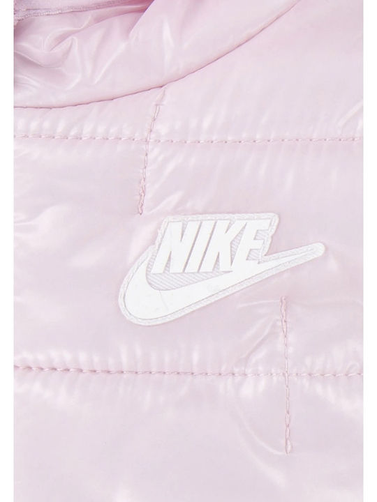 Παιδικό Αθλητικό Μπουφάν με Κουκούλα Pink Foam Positive Quilting
