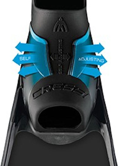 CressiSub Плавници Гмуркане Gara Modular Sprint Черни