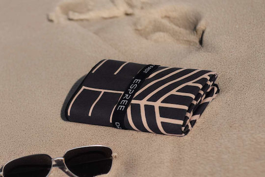Espree Microfiber Towel Body 280g/m² Black 160x80cm