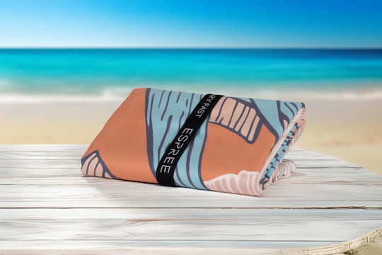 Espree Microfiber Towel Body 280g/m² Orange 160x80cm