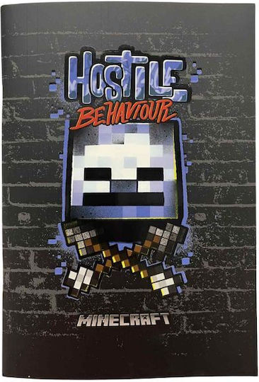 Graffiti Τετράδιο Καρφίτσα 17χ25 40 Φύλλα Minecraft 25800