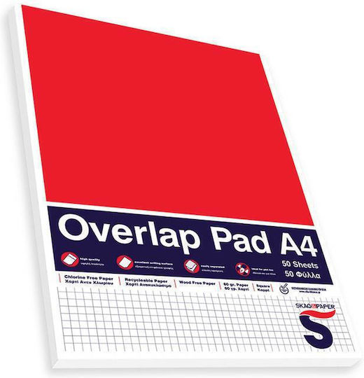 Skag Notepad 50 Sheets A4 Square