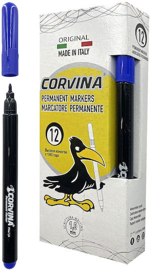 Carioca Μαρκαδόροι Σχεδίου Μπλε 1mm Σετ 12τμχ