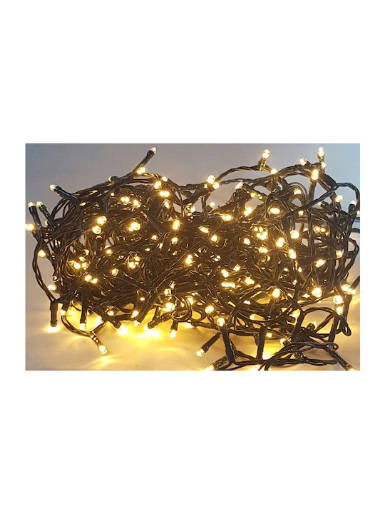 1000 Lights LED 50m. Warm White in String 1pcs