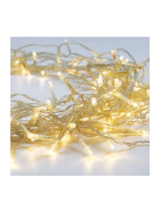 300 Lights LED 15m. Warm White in String 1pcs