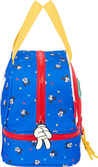 Safta Mickey School Hand Lunch Bag 6lt Light Blue Mickey 20 x 15 x 20cm