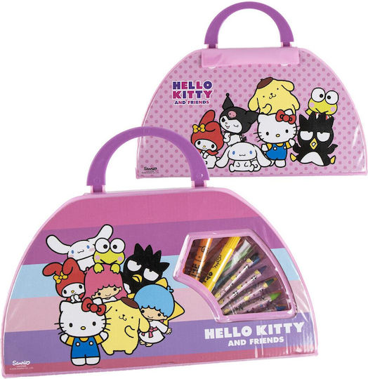 Hello Kitty Friends 50-piece Stationery Set