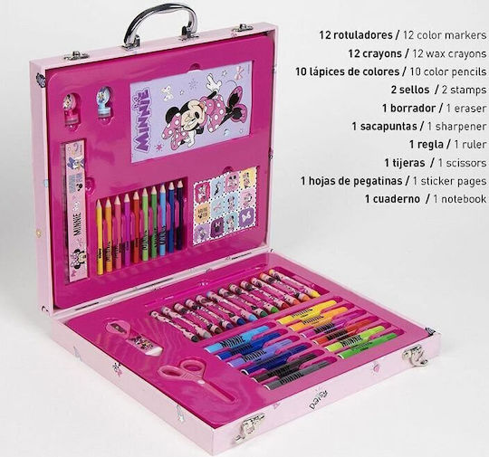 Minnie Mouse Set de Colorat în cazul în care 42buc