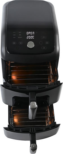 IQ Air Fryer with Double Detachable Bucket 11lt Black AF-008