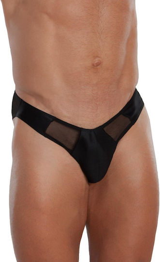 Softline Ανδρικό Sexy String Μαύρο