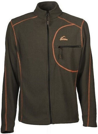 Univers Φούτερ Fleece σε Χακί χρώμα
