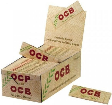 Ocb Organic Hemp Cigarette Rolling Papers 50 sheets 50pcs