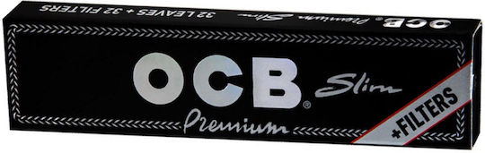 Ocb Cigarette Rolling Papers with Cone Tips 1pcs