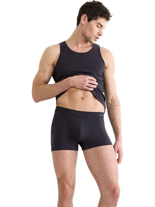 Ανδρικά Μποξεράκια Ανθρακί 2Pack