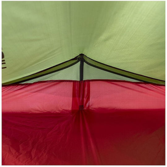 High Peak Σκηνή Camping Τούνελ Ορειβασίας Πράσινη με Διπλό Πανί 4 Εποχών Αδιάβροχη 3000mm 230x120x90εκ.