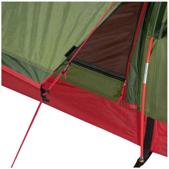 High Peak Σκηνή Camping Τούνελ Ορειβασίας Πράσινη με Διπλό Πανί 4 Εποχών Αδιάβροχη 3000mm 230x120x90εκ.