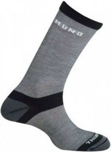 Mund Lang Jagdsocken in Gray Farbe