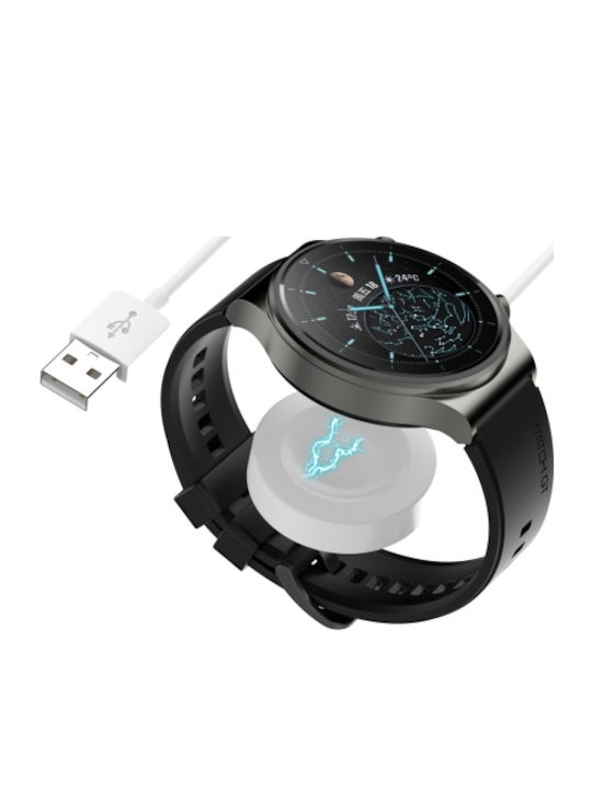 Magnetic Charging Cable Huawei Watch GT 3 Pro Smart Watch Length 1m Built-in Version White