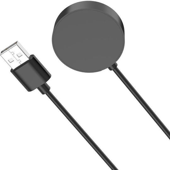 Xiaomi Watch S4 S3 S2 Xdfind Кабел за Зареждане Usb-a Умен Часовник Магнитен Кабел за Зареждане Дължина 1 m Черен