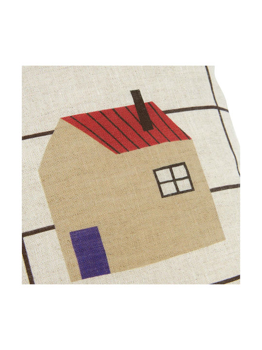 Vibes Rectangular Cushion Blue 45x30 L