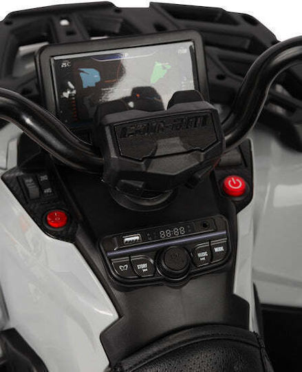 Kids Scooter Electric Gray