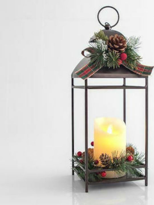 Eurolamp Christmas Metallic Battery Lantern 36x14cm 4pcs