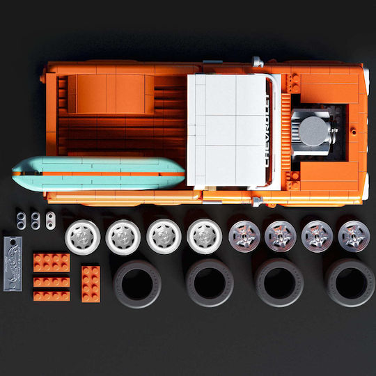 Mattel Brick Shop Building Blocks Custom 62 Chevy Pickup for Ages 10+ 858 Pieces