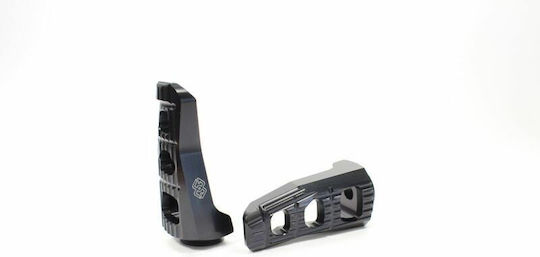 Gilles Picior de picior Μοτοσυκλέτας în Culoare Black RGK-660-UF20-SET-B