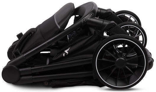 Caretero Agil Baby Stroller Suitable for Newborn Black