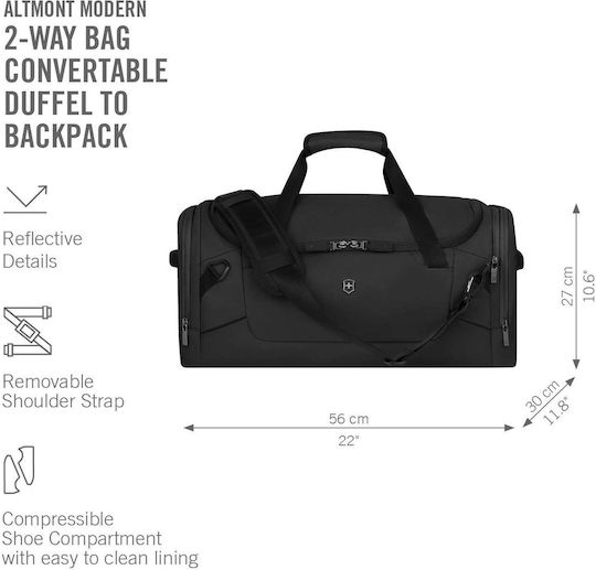 Victorinox Altmont Modern Sack Reise Schwarz Stoff M30cm
