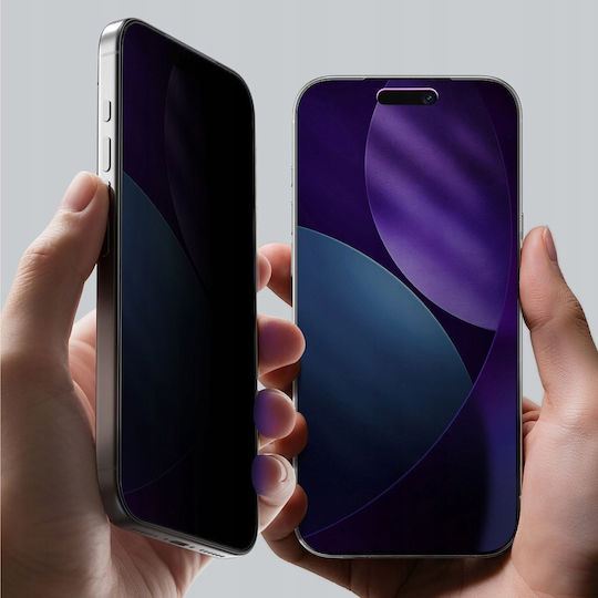 AmazingThing Privacy Matte Tempered Glass (iPhone 17 / 17 Pro / 16 Pro)